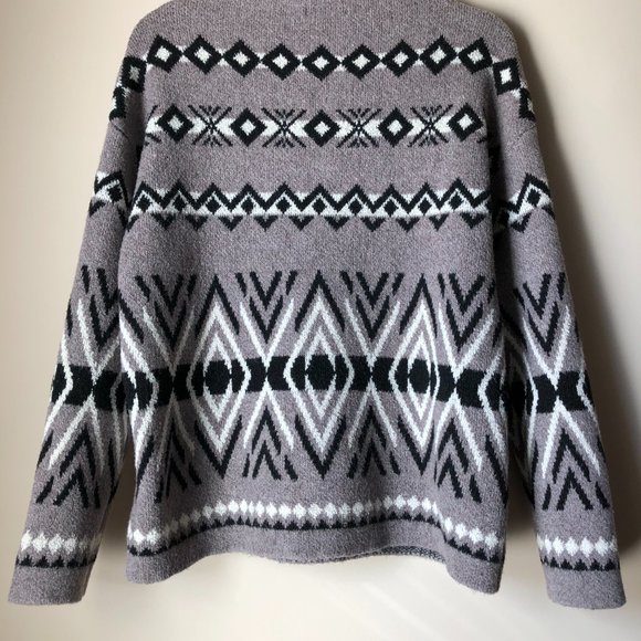 CHRISTIAN SIRIANO AZTEC SWEATER - Picture 4 of 9